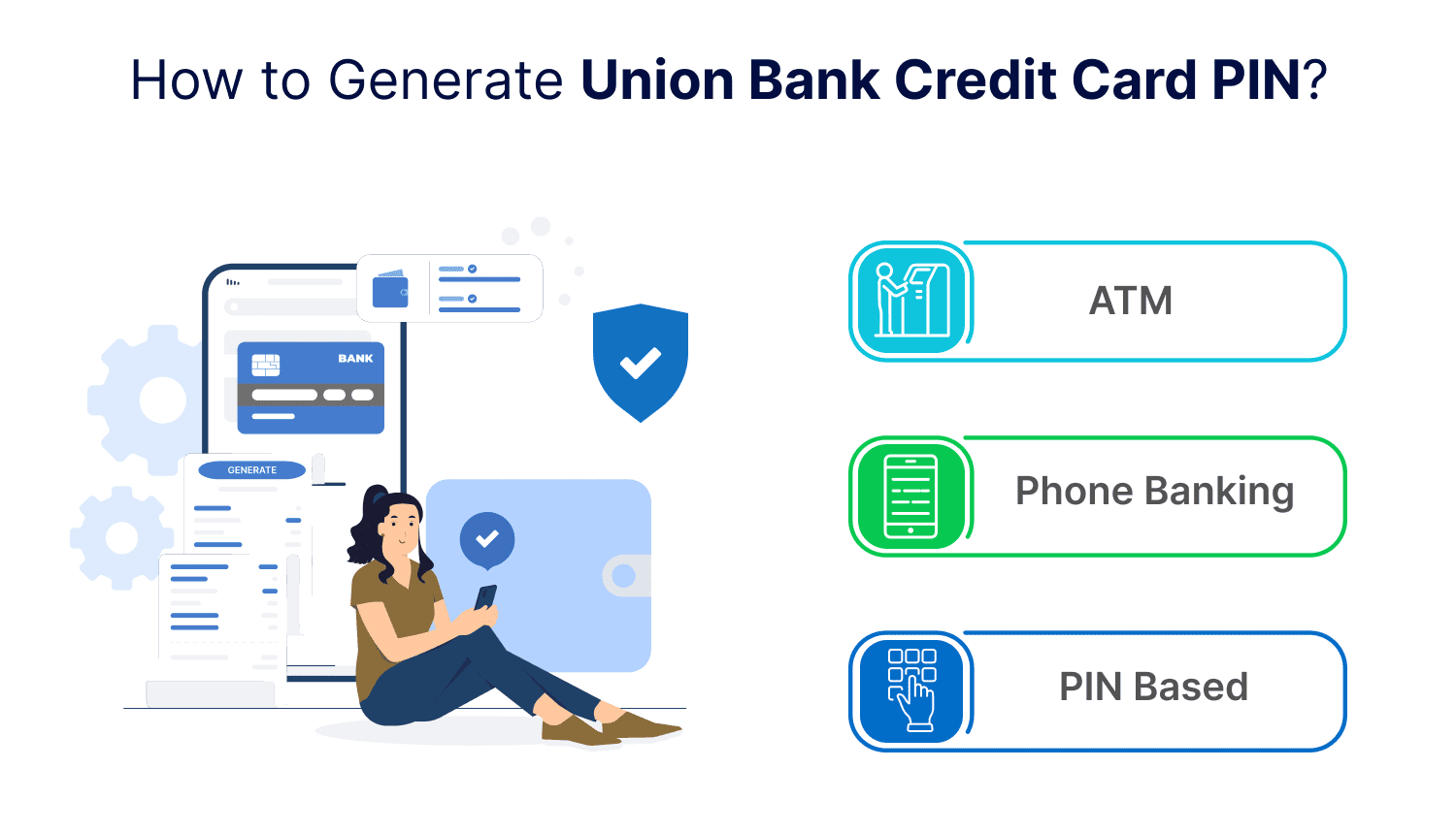 Union Bank Credit Card PIN Generation