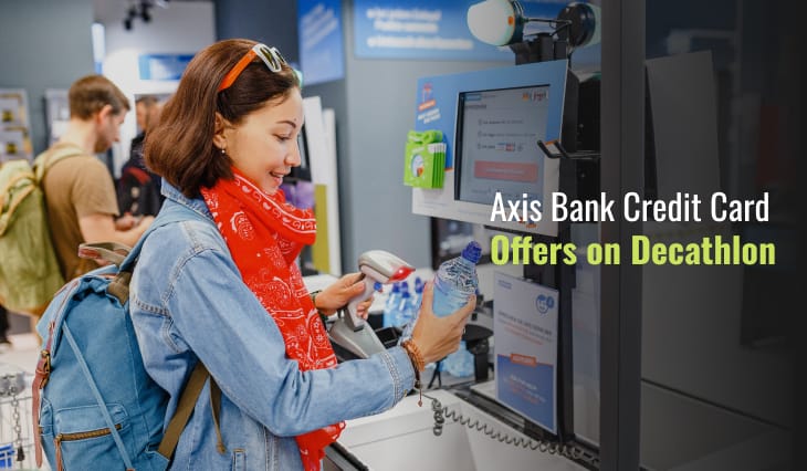 Axis Bank Credit Card Offers on Decathlon