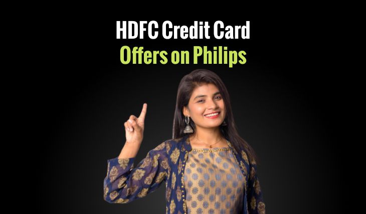 HDFC Credit Card Offers on Philips